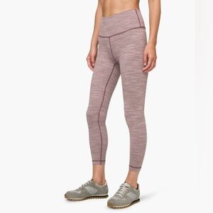 Lululemon Wunder Under High-Rise Tight 25"
Wee Are From Space Frosted Mulberry